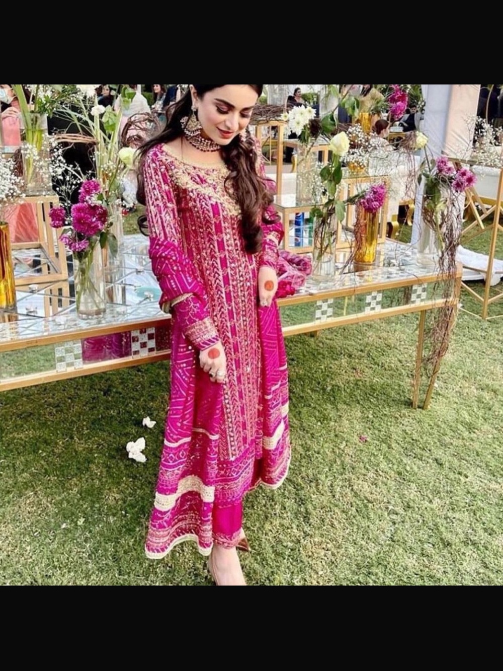 Pakistani designer kanwal Malik dress